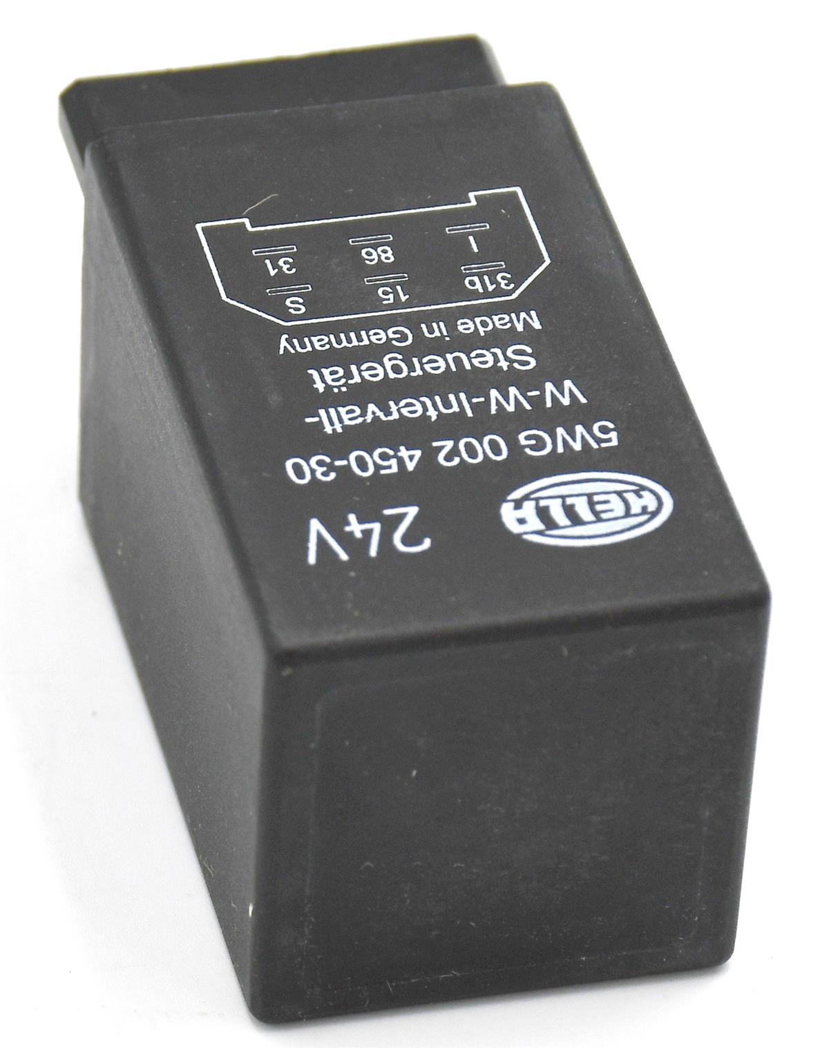 24 Volt 6 Terminal Windshield Wiper Relay FMTV LMTV